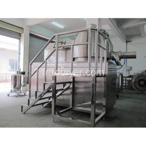 Bromopyrimidine granulation equipment - Granulateur de bromopyrimane - Bromopyrimidine granulat humide